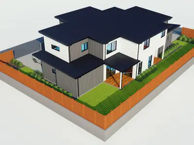 Australian House 2 3D model