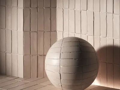 4K Seamless PBR Irregular Tiles Textures and material Texture