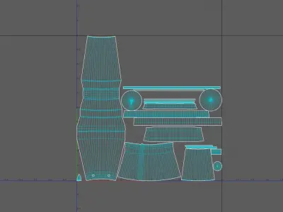 Cezve coffee 3D model