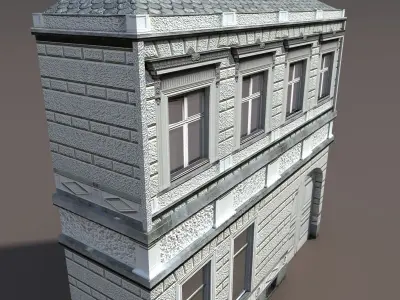 Apartment House 3D model get