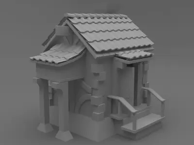 Old House 3D model