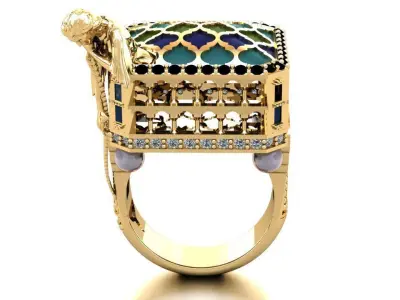 Zal and Roudabeh--orginal design 3D print model