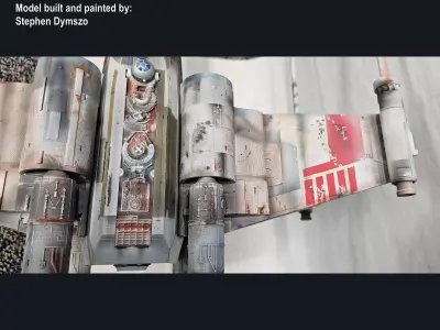 Model-X MK II 1-24 Studio Scale Red 5 -  3D print model