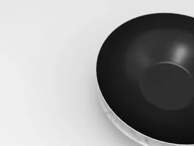 Doom Fire Basket Low-poly 3D model