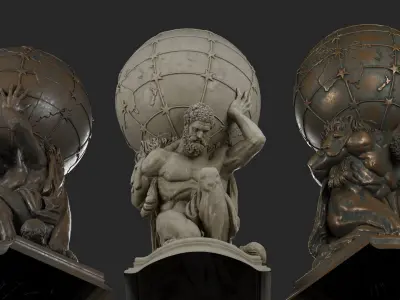 Atlas 3D model