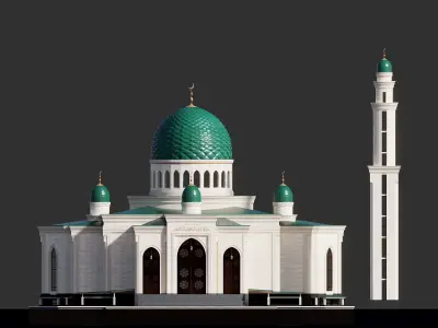 MOSQUE ID001 3D model