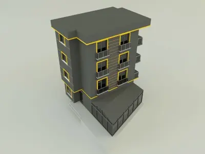 building 652 3D model