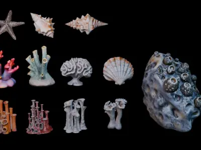 ReUploaded 3D Model Pack