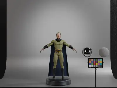 Sentry -  Bob Reynolds Low-poly 3D model