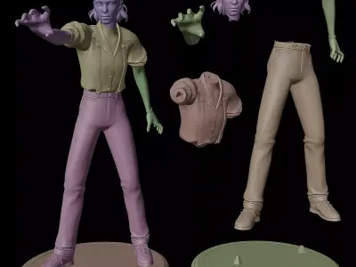 Eleven Stranger Things 3D print model