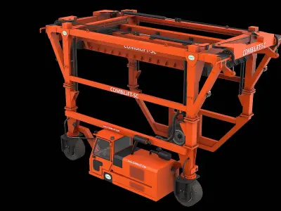 Combi-SC Straddle Carrier - Orange 