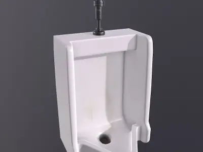 Urinal Low-poly 3D model
