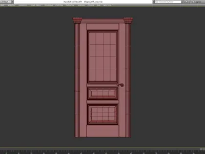 Interior Doors 3d model Low-poly 3D model buy