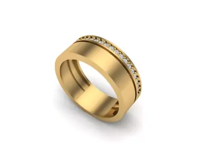 Jewelry ring 324 3D print model