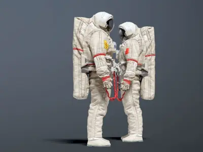 SPACESUIT China Feitian 3D model