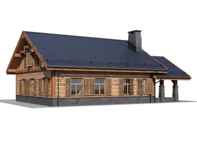 Eco wood v4 3D model