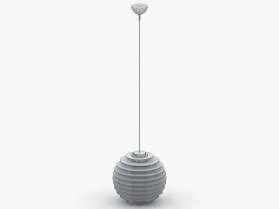 1484 - Hanging Lamp Low-poly 3D model