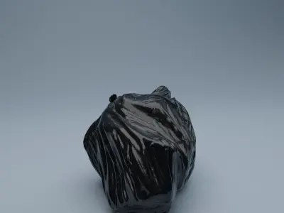 Trashbag - Medium 2 Low-poly 3D model