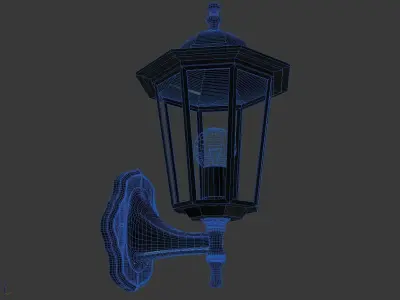 Outdor Lamp 2 3D model