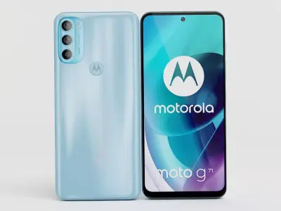 Motorola Moto G71 5G 3D model