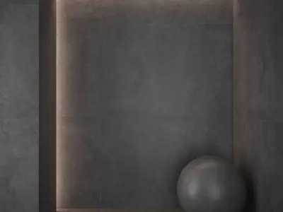 Concrete Anthracite Floor Tile Texture