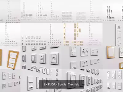 LK FUGA - Bundle 3D Model Pack