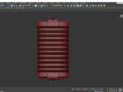 Otis streamline wall sconce Low-poly 3D model