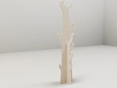 Hanging clothes 3D model