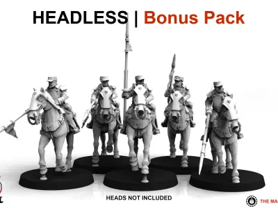 Valour Korps - Cavalry 3D print model