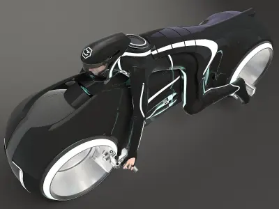 Tron Bike - Light Cycle 3D model