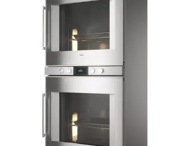 Gaggenau BX480111 double oven from 400 series 3D model