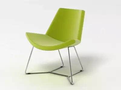 PlusHalle Lotus Chair 3D model