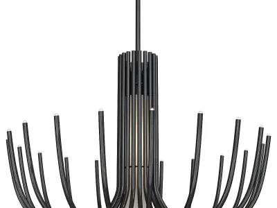 STARDUST LARGE CHANDELIER BY STUDIO MAURIZIO DI MAURO Low-poly 3D model