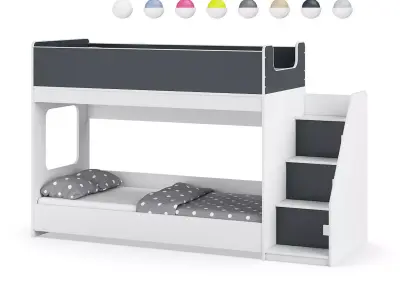 Legenda K43D with LY43A childrens modular bed 3D model