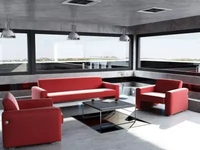 Archinteriors 01 for Maya - interiors scenes 3D model