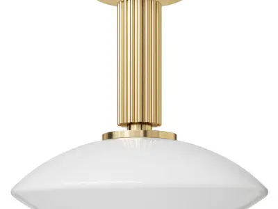 Allied Maker Meridian Flush Globe Mount 3D model