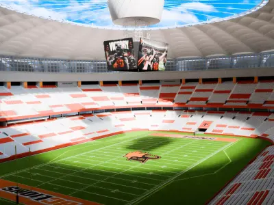 Bc Place Stadium 3D 3D model