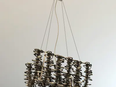 patrizia garganti frozen chandelier 3D model