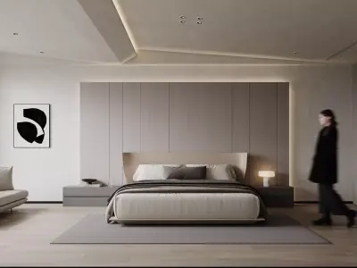 apartment interior scenes    3D model buy
