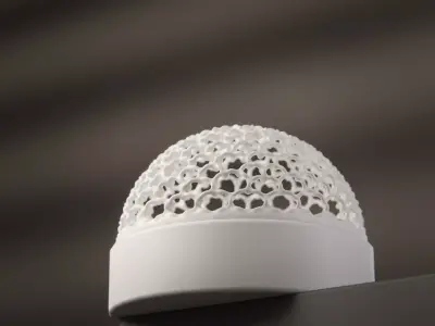 4 3D Printable Lamps 3D print model