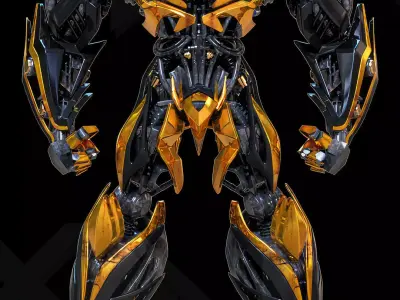 Transformers Bumblebee AOE 3D model