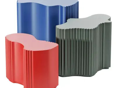 roche bobois deforma cocktail table 3D model