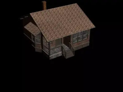 house 3 3D model purchase