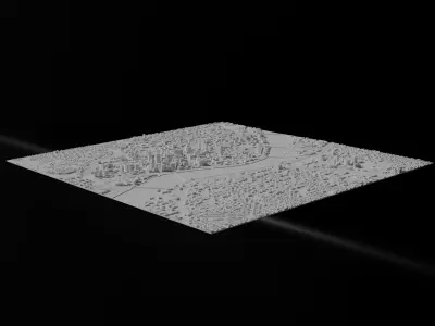 Portland 3D Printing stl file 3D Model of Portland 3D print model