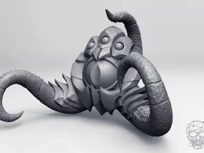 Vel Koz Figure 3D print model