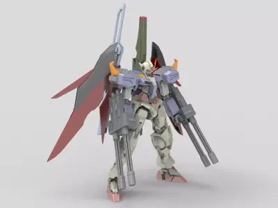 Gundam 00 Heavy 3D model