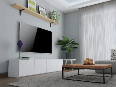 Living Room  3D model