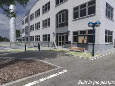 Warehouse Enviroment - Unity3D Low-poly 3D model