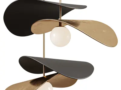 Olivia Pendant Light 3D model