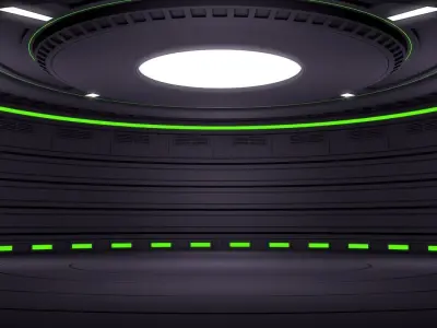 Sci Fi Room  3D model